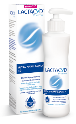 Lactacyd Pharma płyn do higieny intymnej Ultra-Nawilżający 40+  250 ml