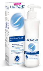 Lactacyd Pharma płyn do higieny intymnej Ultra-Nawilżający 40+  250 ml