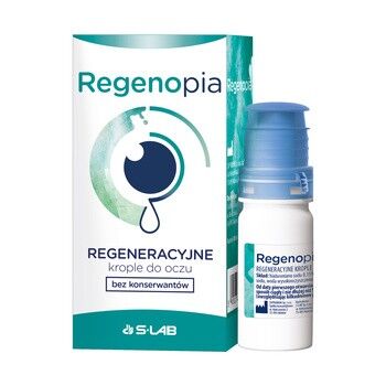Regenopia Regeneracyjne Krople Do Oczu Bez Konserwantów, 10 ml