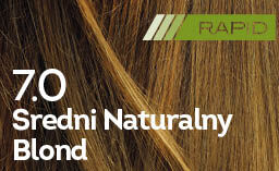 BIOKAP NUTRICOLOR DELICATO Rapid 7.0 Średni naturalny blond