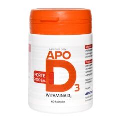 Apo D3 forte 2000j 60 kaps. 