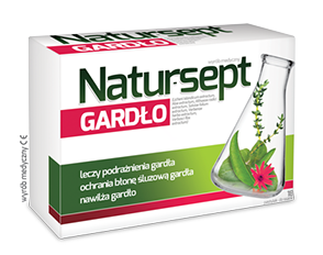 Natur-sept  GARDŁO 18 pastylek do ssana