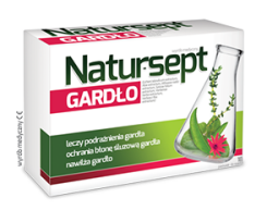 Natur-sept  GARDŁO 18 pastylek do ssana