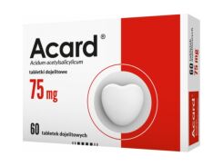 Acard tabl. 0.075g 60 szt.