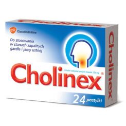 Cholinex 24 pastylki do ssania