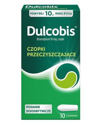 Dulcobis 10mg czopki 10 sztuk