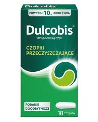 Dulcobis 10mg czopki 10 sztuk
