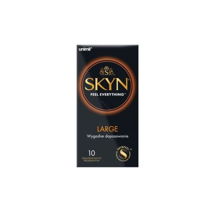 SKYN Large 10 szt. - prezerwatywy nielateksowe większe