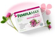Femifla Max - łagodna menopauza - ekstrakt z czerwonej koniczyny - 30 tabletek