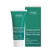 ZIAJA Liście MANUKA KREM MIKROZŁUSZCZAJĄCY Z KWASEM MIGDAŁOWYM NA NOC 50ml