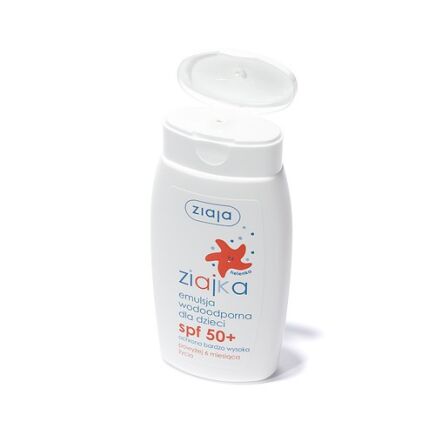 ZIAJA ZIAJKA EMULSJA WODOODPORNA DLA DZIECI SPF 50+ 125ml