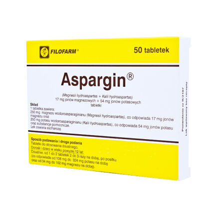 Aspargin x 50 tabl.