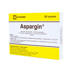 Aspargin x 50 tabl.