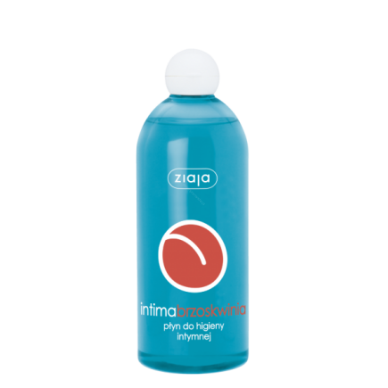 ZIAJA INTIMA PŁYN DO HIGIENY INTYMNEJ BRZOSKWINIA 500ML.