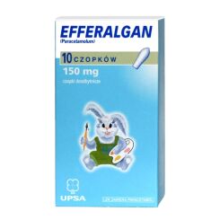 Efferalgan czopki 150mg 10 sztuk 