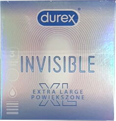 Durex Invisible XL Powiększone 3 szt.