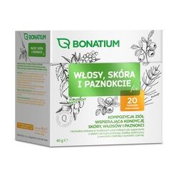 Bonatium Włosy, skóra i paznokcie Herbatka zioł., 2g, 20szt.