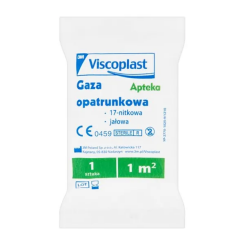 Gaza opatrunkowa jałowa 1 m kw 2. 1 szt. Viscoplast