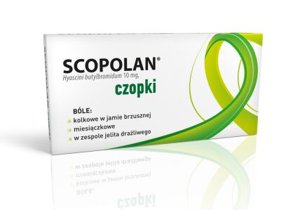 Scopolan czopki 6sztuk