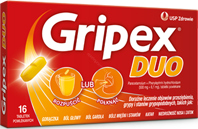 Gripex Duo 16 tabletek