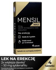 Mensil Max 50mg 4 tabl 
