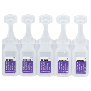 Sól fizjologiczna - Natrium chloratum,  0,9% , 5 ampułek x 5 ml