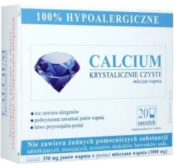 Calcium krystalicznie czyste 20 sasz. 