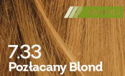 BIOKAP NUTRICOLOR DELICATO Rapid 7.33 Pozłacany blond