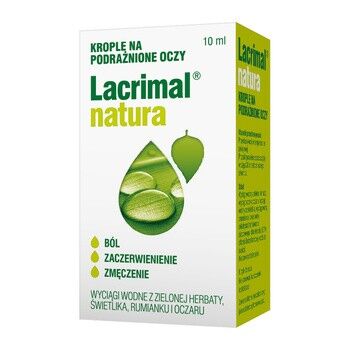 Lacrimal Natura - krople do oczu 10ml