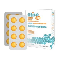 Olivocap Gardło pastylki do ssania bez cukru z miodem i propolisem, 16 szt.