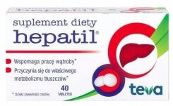 Hepatil 150mg x 40 tabl.
