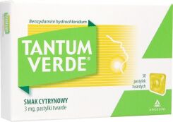 Tantum Verde tabl. do ssania sm. cytrynowy 30 szt. 