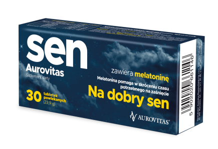 Sen Aurovitas – tabletki powlekane, 30 szt.