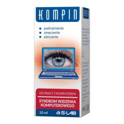 Kompin krople do oczu do pracy przy komputerze 10ml