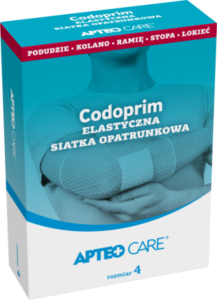 Codoprim elastyczna siatka opatrunkowa rozm. 4 APTEO CARE 1sztuka