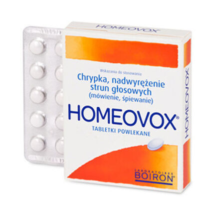 BOIRON Homeovox x 60 draz. 