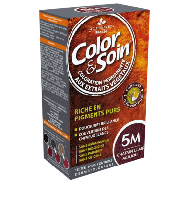 Color & Soin 5M Kasztan jasnomahoniowy  Farba do włosów