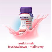 NUTRIDRINK Protein Omega 3  smak truskawka malina 125ml
