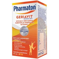 Geriavit Pharmaton 30 tabletek powlekanych 