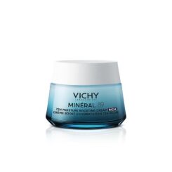 Vichy MINÉRAL 89  KREM NAWILŻAJĄCO-ODBUDOWUJĄCY 72H BOGATY 50ml