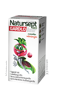 Natursept MED Gardło wiśniowe lizaki 6 sztuk