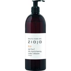 ZIAJA BALTIC HOME SPA FIT - ŻEL 3 W 1 DO MYCIA TWARZY, CIAŁA I WŁOSÓW 500ML