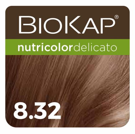 Biokap Delicato, 8.32 Karmelowy Jasny Blond, KOLEKCJA LIMITOWANA