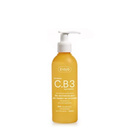 ZIAJA witamina C.B3 niacynamid żel oczyszczający do twarzy na co dzień