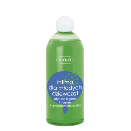 ZIAJA INTIMA PŁYN DO HIGIENY INTYMNEJ MNISZEK LEKARSKI dla dziewcząt 500ML.