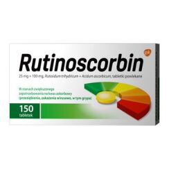 Rutinoscorbin 150 tabletek