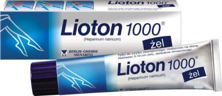 Lioton 1000 żel 50 g