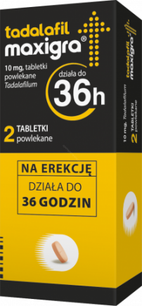 Tadalafil Maxigra 10mg 2 tabl