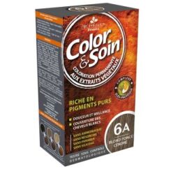 Color & Soin 6A Ciemnopopielaty blond Farba do włosów