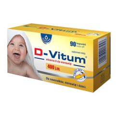 D-Vitum 400j.m 90 kaps twist off